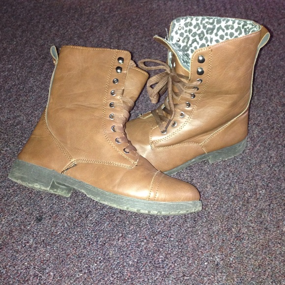 Rue 21 lace up boots - Picture 1 of 1