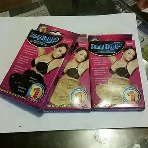 3 Box Set Pump It Up Inflatable Bra Pads Inserts