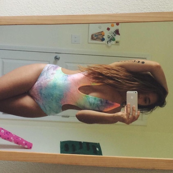 iheartraves Other - ❌SOLD❌milky way tie dye body suit