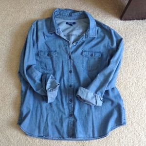 Chambray button up