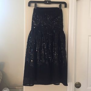 🌹Black sequin dress💥