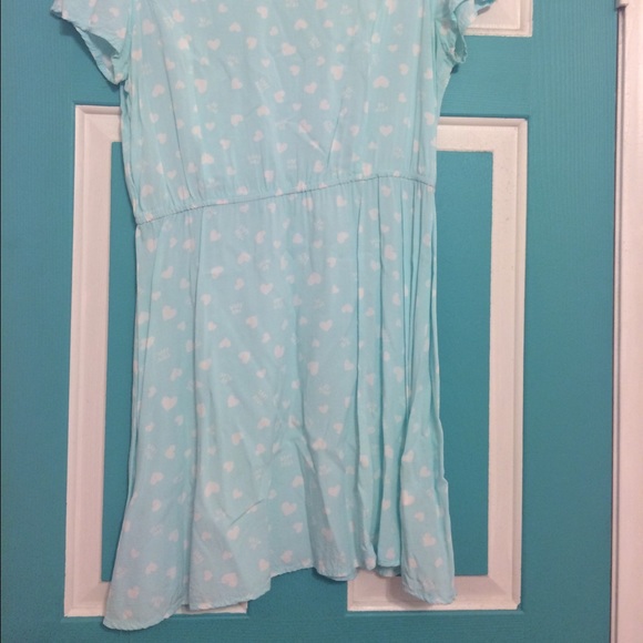 cotton on blue hearts valentine dress