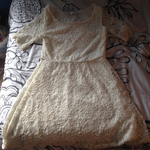Lacey White Dress