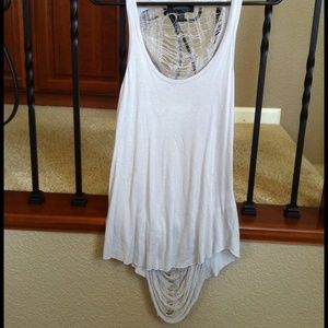 Bebe addiction shredded back top