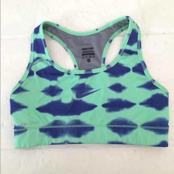 Printed Nike sports bra