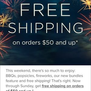 Free shipping all weekend!!!