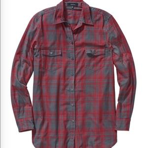 Aritzia talula plaid - small