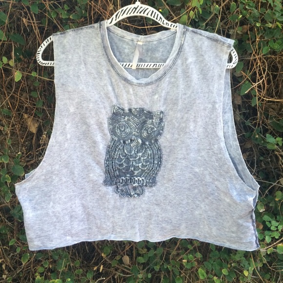 Grey Muscle Tee