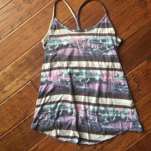 Multicolored tank