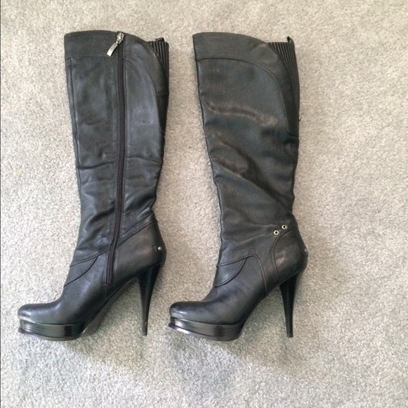 guess high heel boots