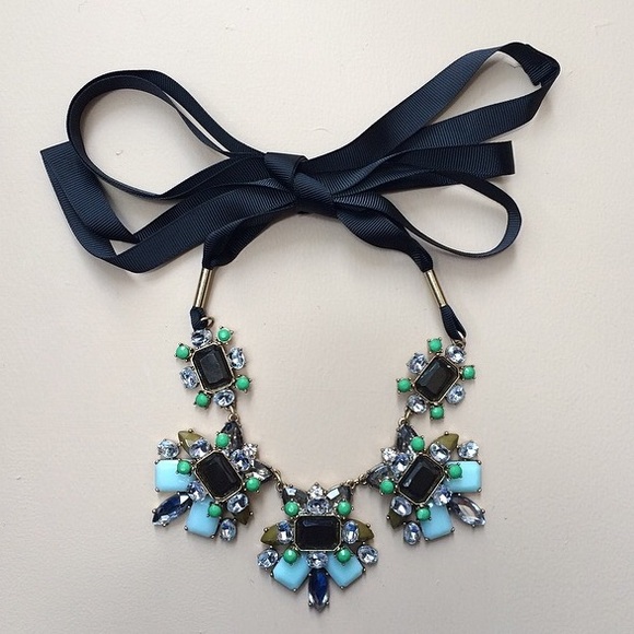 Jcrew ribbon necklace - Picture 3 of 3