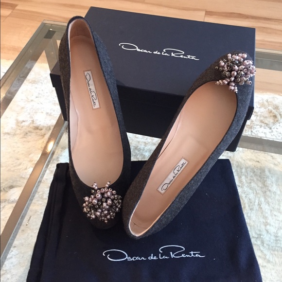 Oscar de la Renta flats
