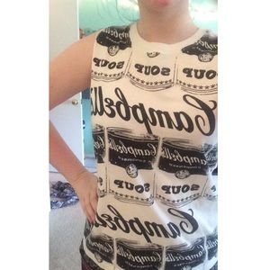 Campbell soup muscle tee