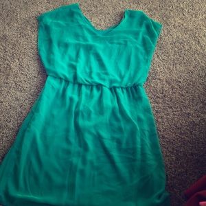 Green dress size large
