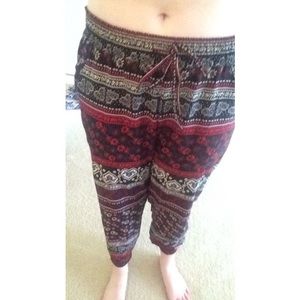 Tribal print pants