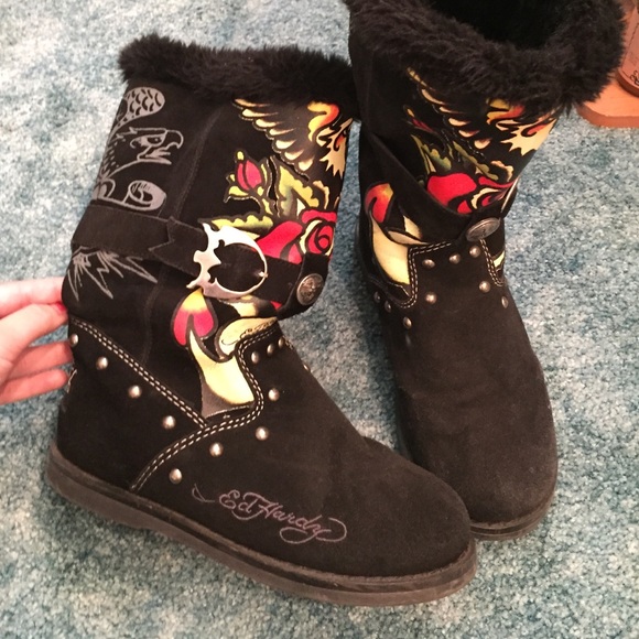 Ed Hardy Winter Boots