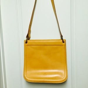 Yellow Desmo Italian Purse