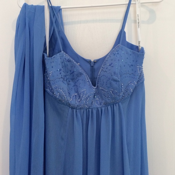 David's Bridal Long Baby Doll Dress Size 4