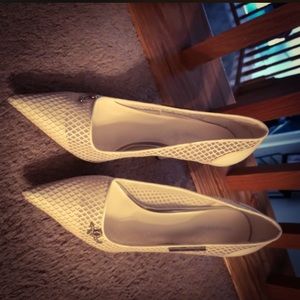 White Roca Wear netted shoes