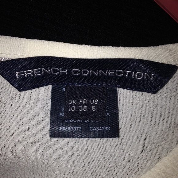 Embroidered French Connection top - Picture 2 of 2