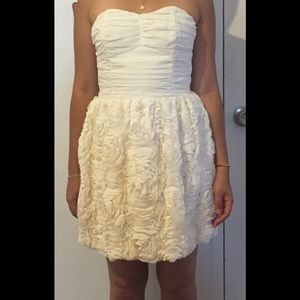H&M garden collection rose dress - ivory