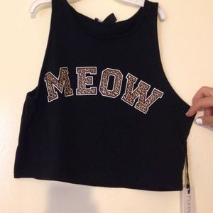 Forever 21 crop size large kids