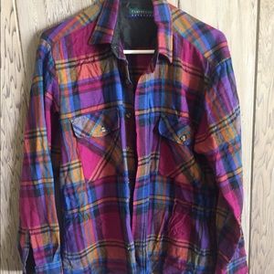 SOLD Plaid Button Down Men's