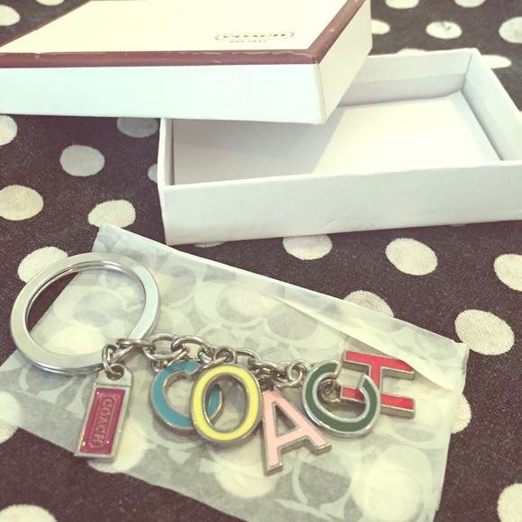 Coach Keychain