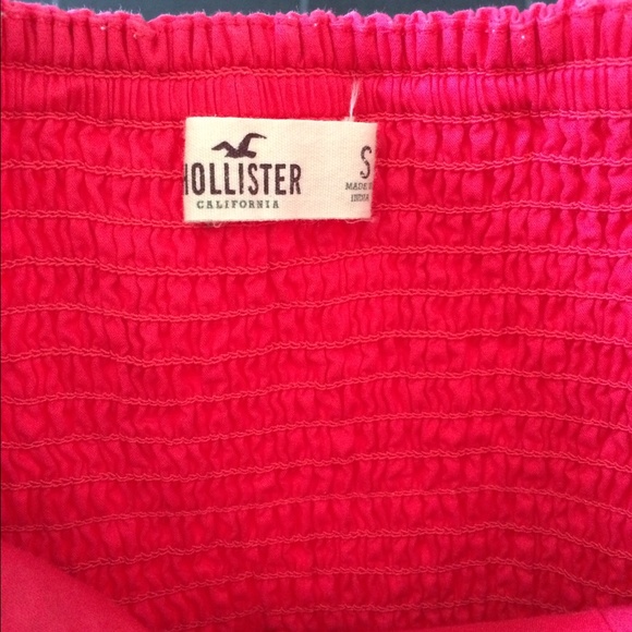 Hot Pink Short Hollister Dress - Picture 3 of 3