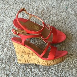 Ferragamo wedge sandals