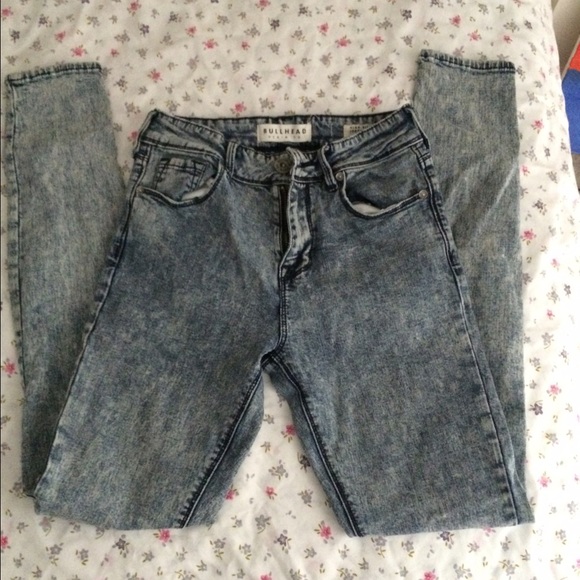 Pacsun acid washed denim jeans