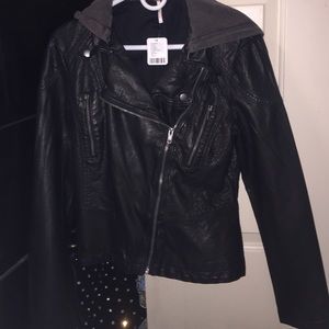 Leather jacket