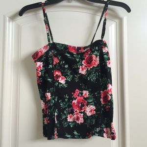 Flower Short Tank Top
