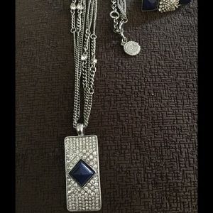 Jessica Simpson Jewelry - Jessica Simpson Blue Necklace and Ring Jessica Simpson Jewelry - Jessica Simpson Blue Necklace and Ring