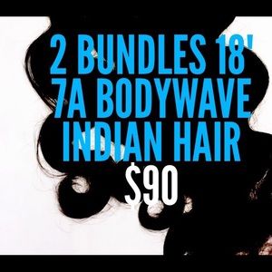2 Bundles of Indian Bodywave Free Shipping