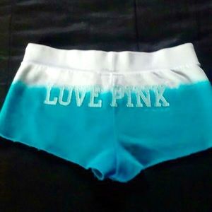 Victoria's Secret pink rare ombré shorts