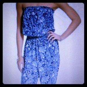 Lilly for Target strapless jumpsuit size Small