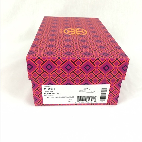 SOLD! 💯Authentic TORY BURCH T logo thing sandals - Picture 4 of 4