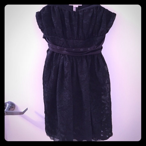 Brand new BCBGeneration black dress with faux belt