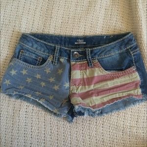 American flag shorts