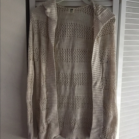 Knit, Hooded Sweater