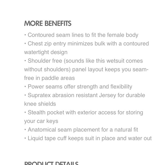 Phantom Hurley women's wetsuit - Picture 4 of 4