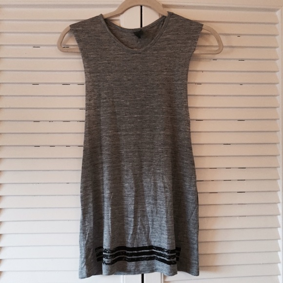 "MOSS" Grey Tank - Picture 2 of 2