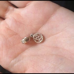 Pandora silver 18 charm