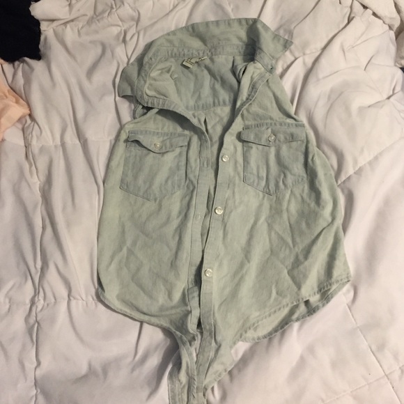 Denim top - Picture 2 of 2