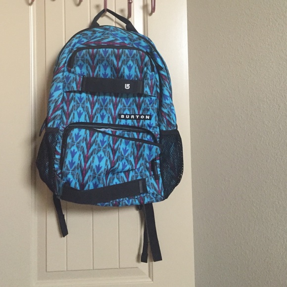 Burton tribal print backpack