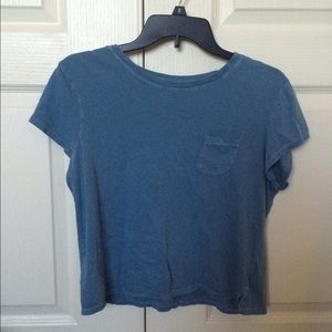 Urban Outfitters regular blue basic tshirt