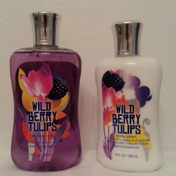 BBW Wild Berry Tulips set