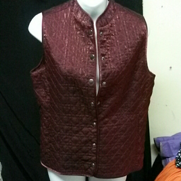 Red vest by Chico's