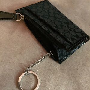 Coach Coin Purse w/ key hook